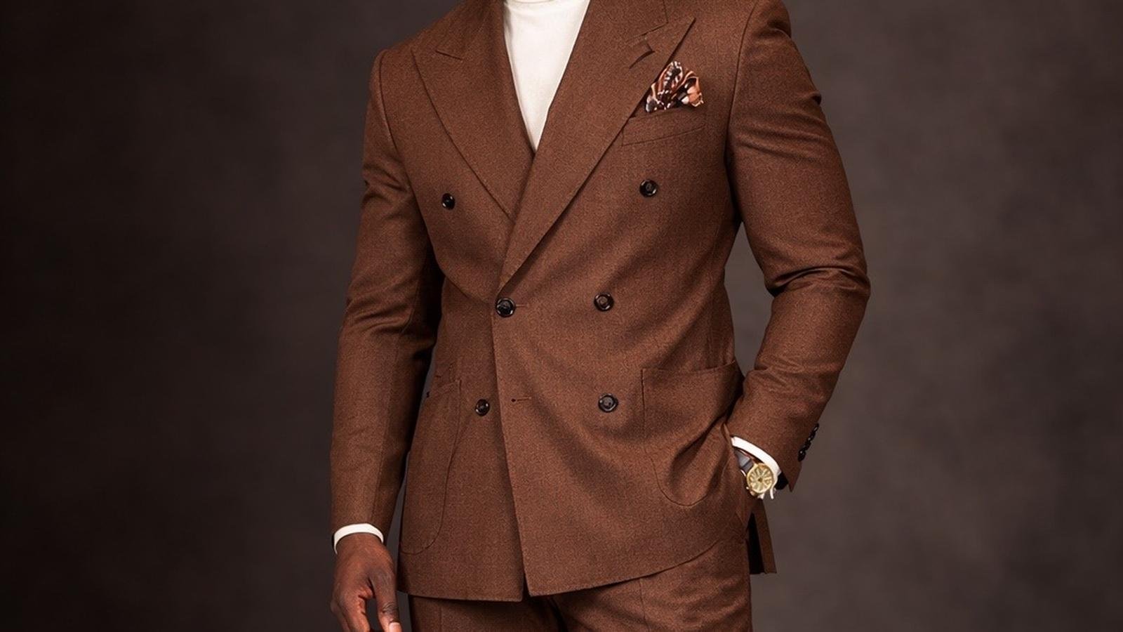 Luxury menswear editorial